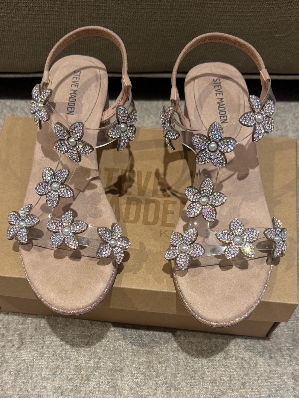 Steve Madden Kids JSavvy Sandal - Blush